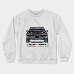 Twin-Turbo (Black R32) Crewneck Sweatshirt